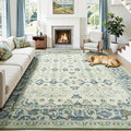 Lessymo Washable Area Rug for Living Room, 8x10 Large Rugs by Lessymo