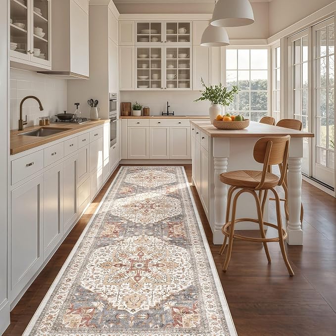 Tortania Area Rug 3x8 Runner Rugs - Image 4