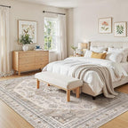 10x12 Washable Area Rug, Large Rugs - Image 5