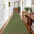 IOHOUZE Washable Runner Rug 3x12 Non Slip Rubber Backed Extra Long Hallway - Image 8