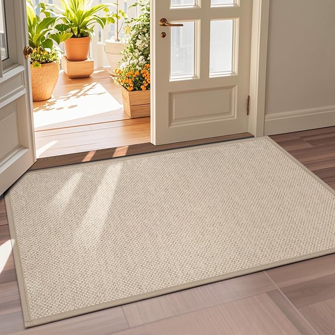 LEKEEPGO Door Mat 36"x59", Non Slip Door Mat Indoor Entrance, Rubber Backing by LEKEEPGO