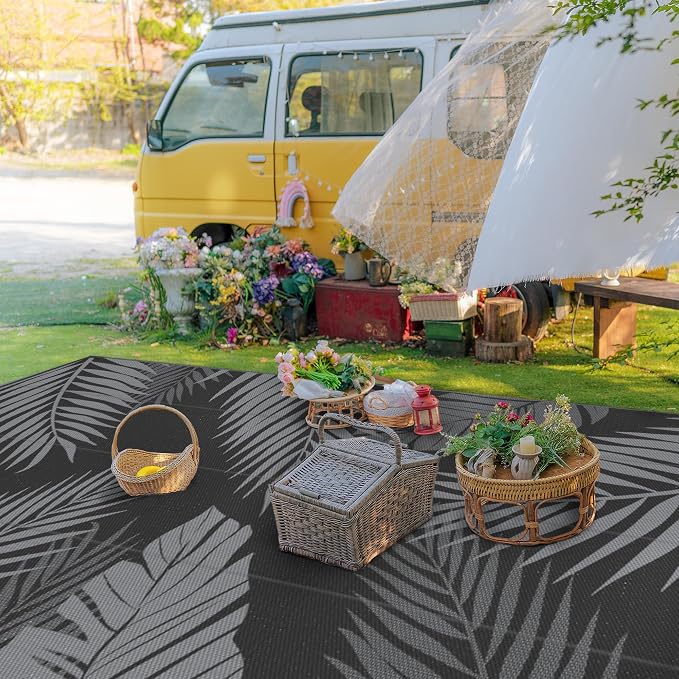 GENIMO Outdoor Rug 9' x 18' Waterproof - Image 3