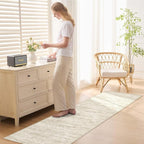 UERMEI 3x8 Washable Runner Rug for Hallway, Non Slip Low Pile Kitchen Carpet - Image 5