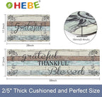 HEBE Anti Fatigue Kitchen Mat Set of 2 Non Slip Cushioned Kitchen Mats - Image 2