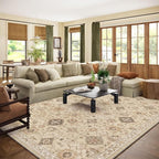 10x12 Area Rugs for Living Room: Bedroom Rug Stain Resistant Non Slip Low Pile by palohom