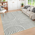 Lahome Abstract 9x12 Area Rugs for Living Room Bedroom, Soft Washable Rugs 9x12 by Lahome