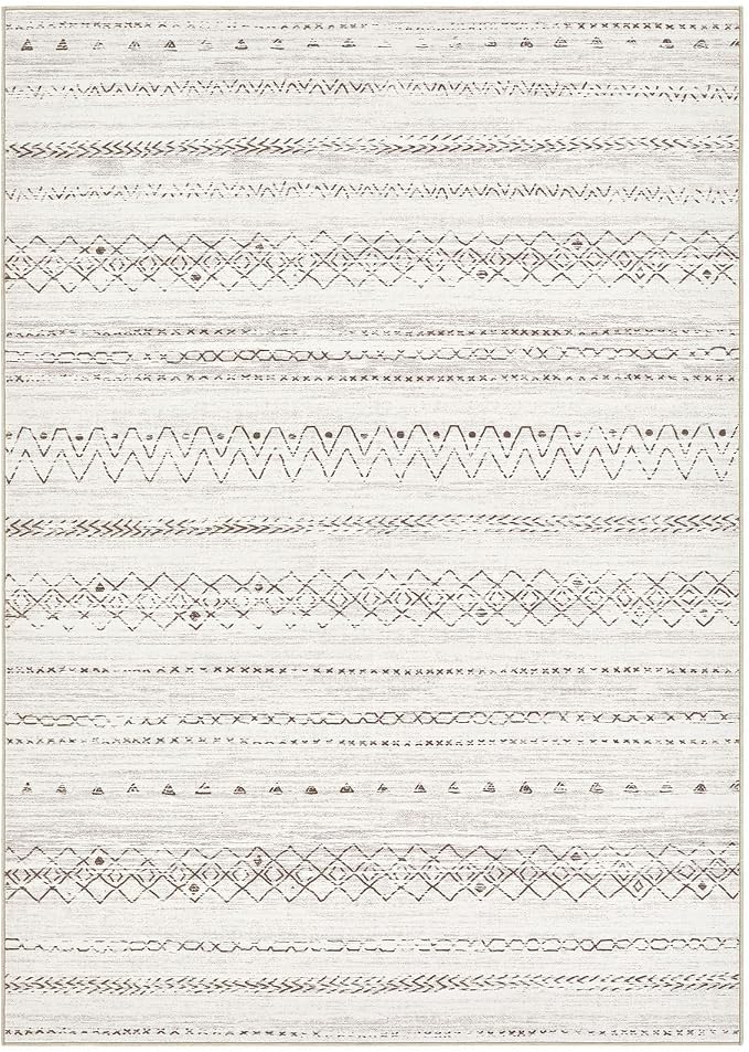 cotiled 8x10 Area Rugs Living Room Rug: Washable Boho Rugs - Image 10