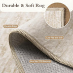 8x10 Area Rugs for Living Room Non Slip Machine Washable Rug Distressed - Image 5