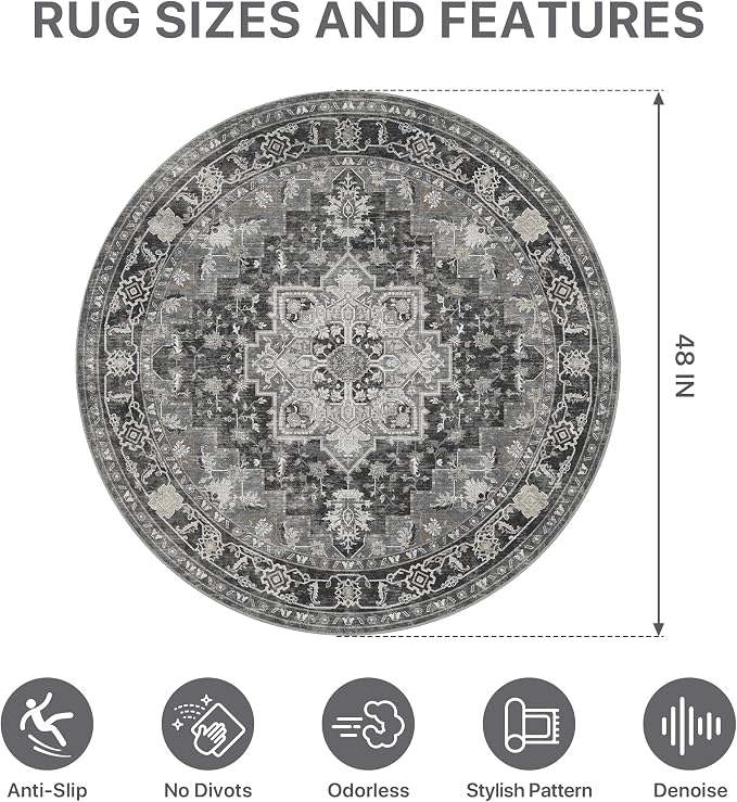 Office Chair Mat for Hardwood Tile Floor, Under Desk Carpet Protector for - Image 9