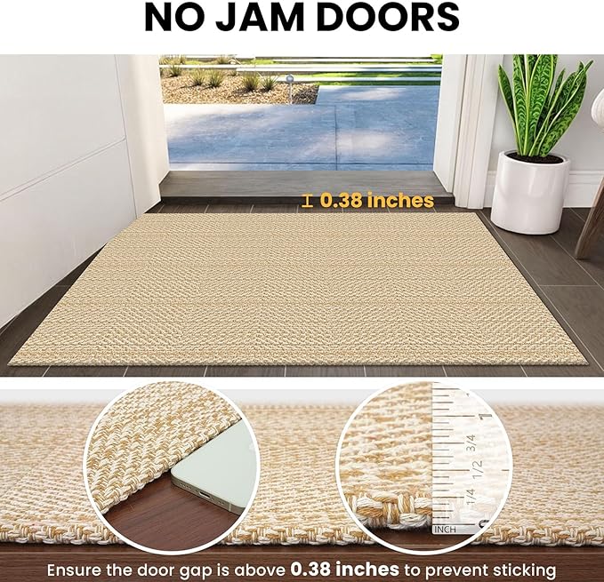 IOHOUZE Washable Runner Rug 3x10 Non Slip Rubber Backed Long Hallway Runner - Image 2