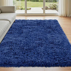 4x6 Area Rug for Living Room: Ultra Soft Fluffy Rug Modern Large Thicked Shag by Oriannal