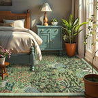 GarveeHome Jungle Animal Print Rug 6x9 Washable Area Rugs - Image 3