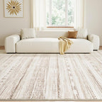 5x7 Large Area Rugs for Living Room Machine Washable Rug Distressed Indoor - Image 3