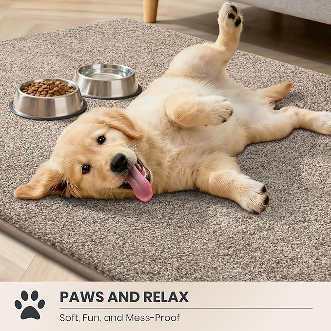 PURRUGS Dirt Trapping Door Mat 20" x 31.5", Non-Slip Machine Washable Entryway - Image 3