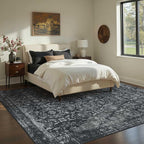 Rugxara 6x9 Area Rugs for Living Room Bedroom, Large Washable Rug, Non Slip & - Image 2