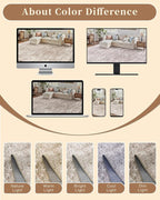 Madane 2x6 Washable Runner Rug Non-Slip, Vintage Kitchen Hallway Rug - Image 8