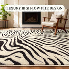 YIHOUSE 8×10 Ft Area Rugs for Living Room: Modern Washable Rug - Image 2