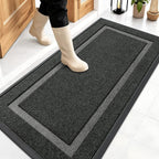 OLANLY Front Door Mat Indoor Outdoor Entrance, Waterproof All-Season, by OLANLY