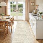 UERMEI 2x6 Washable Runner Rug for Hallway, Non Slip Low Pile Kitchen Carpet - Image 4