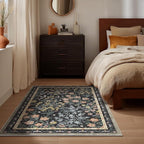 Machine Washable Small Rugs for Entryway: Door Mat Indoor Entrance 2x3 Rug Boho - Image 8