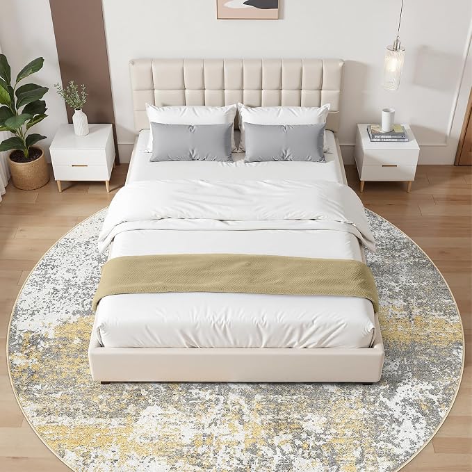 6ft Round Area Rug - Image 3