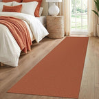 IOHOUZE Washable Runner Rug 2.6x8 Non Slip Rubber Backed Wide Hallway Runner - Image 8