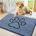 Smiry Dog Door Mat for Muddy Paws, Absorbent Dirt Trapper Non Slip Quick Dry by Smiry