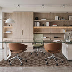 48"x60" Office Chair Mat for Hardwood Tile Floor, Under Desk Carpet Protector - Image 2