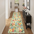 DUKINO 2x10 Runner Rug for Hallway, Washable Kitchen Rug by DUKINO
