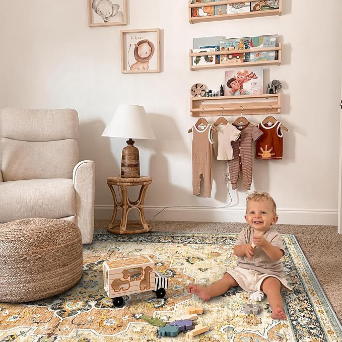 TOPRUUG Washable Oriental Area Rug - Image 3