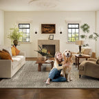 10x12 Area Rugs for Living Room: Large Rugs Washable Stain Resistant Non Slip - Image 6