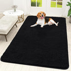 OLANLY Dog Door Mat for Muddy Paws 70x46, Absorbs Moisture and Dirt, Absorbent by OLANLY
