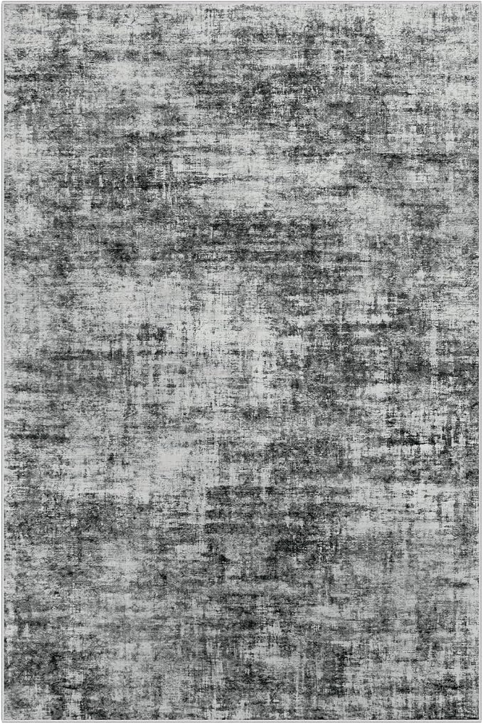 10x14 Area Rugs Washable Rug: Modern Abstract Living Room Rug Soft Anti-Skid - Image 2