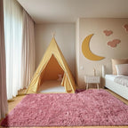 ONASAR Blush Rugs for Living Room Bedroom, Fluffy 5x8 Bedside Area Rug - Image 7
