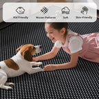 YDKGL 2x6 ft Kitchen Runner Rug Mat Non Slip Boho Woven Hallway Runner Washable - Image 4