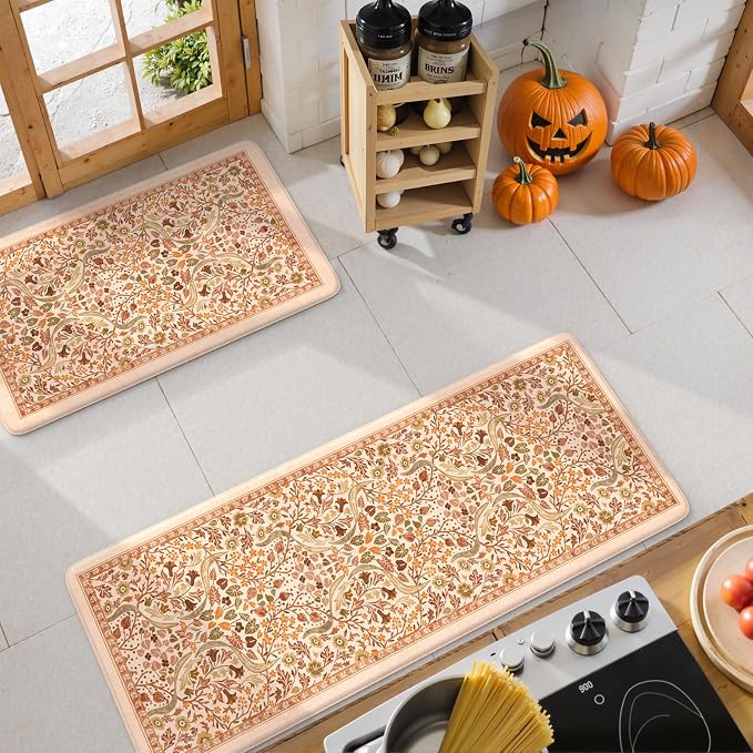 Collive Anti Fatigue Mats for Kitchen Floor, Non Slip Waterproof Sink Rugs for - Image 9