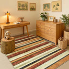 jinchan 5x7 Area Rug Modern Striped Rug Washable Rug Soft Large Indoor Floor - Image 6