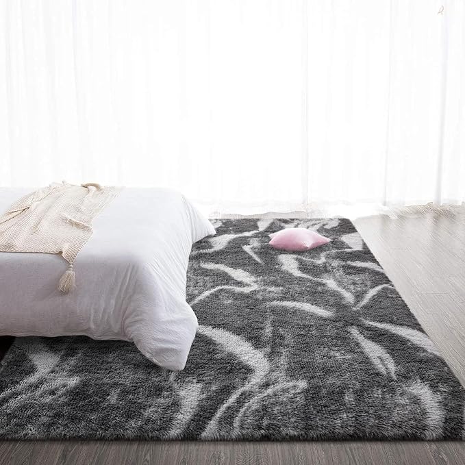 TWINNIS Super Soft Shaggy Rugs Fluffy Carpets, 6x9 Feet, Indoor Modern Plush - Image 5