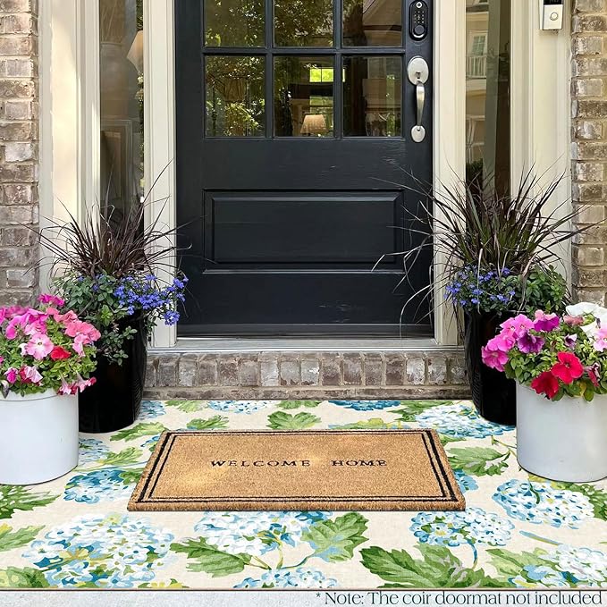 3x5 Floral Entry Rug - Image 4