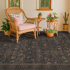 Washable 5x8 Floor Rugs for Living Room, Southwestern Home Office Décor - Image 3