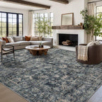 Rugxara 9x12 Area Rugs for Living Room Bedroom, Large Washable Rug, Non Slip & - Image 2