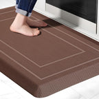 UKISS 9/10"" Extra Thick Cushioned Anti Fatigue Kitchen Mat, Waterproof High by Unknown