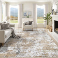 XLUEZ 10x14 Area Rugs for Living Room, Washable Modern Abstract Large Area Rug by XLUEZ