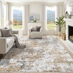 XLUEZ 10x14 Area Rugs for Living Room, Washable Modern Abstract Large Area Rug by XLUEZ