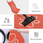 Smiry Dog Door Mat for Muddy Paws, Absorbent Dirt Trapper Non Slip Quick Dry - Image 6