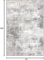 IOHOUZE Abstract Area Rugs 6x9 Ft Washable Rugs - Image 2