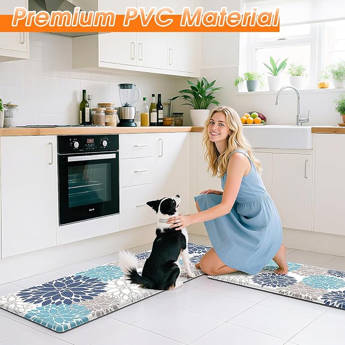 StepLively Kitchen Mats for Floor, 0.47" Anti Fatigue Mats for Kitchen Floor - Image 4