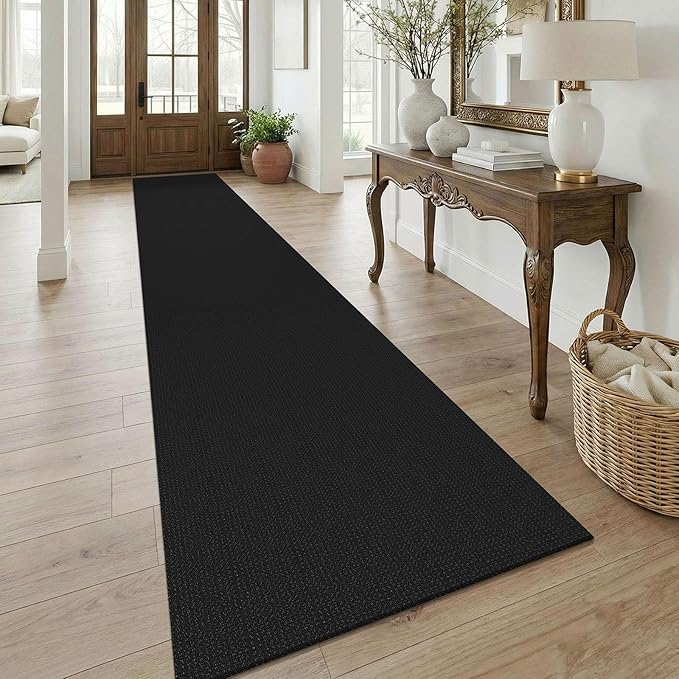 KOZYFLY Black 3x18 Runners Rugs by KOZYFLY