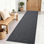 OLANLY Front Door Mat Outside Entrance 71x23, Heavy Duty Sturdy Natural Rubber by OLANLY