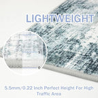 IOHOUZE Abstract Area Rugs 8x10 Ft Washable Large Rugs - Image 6